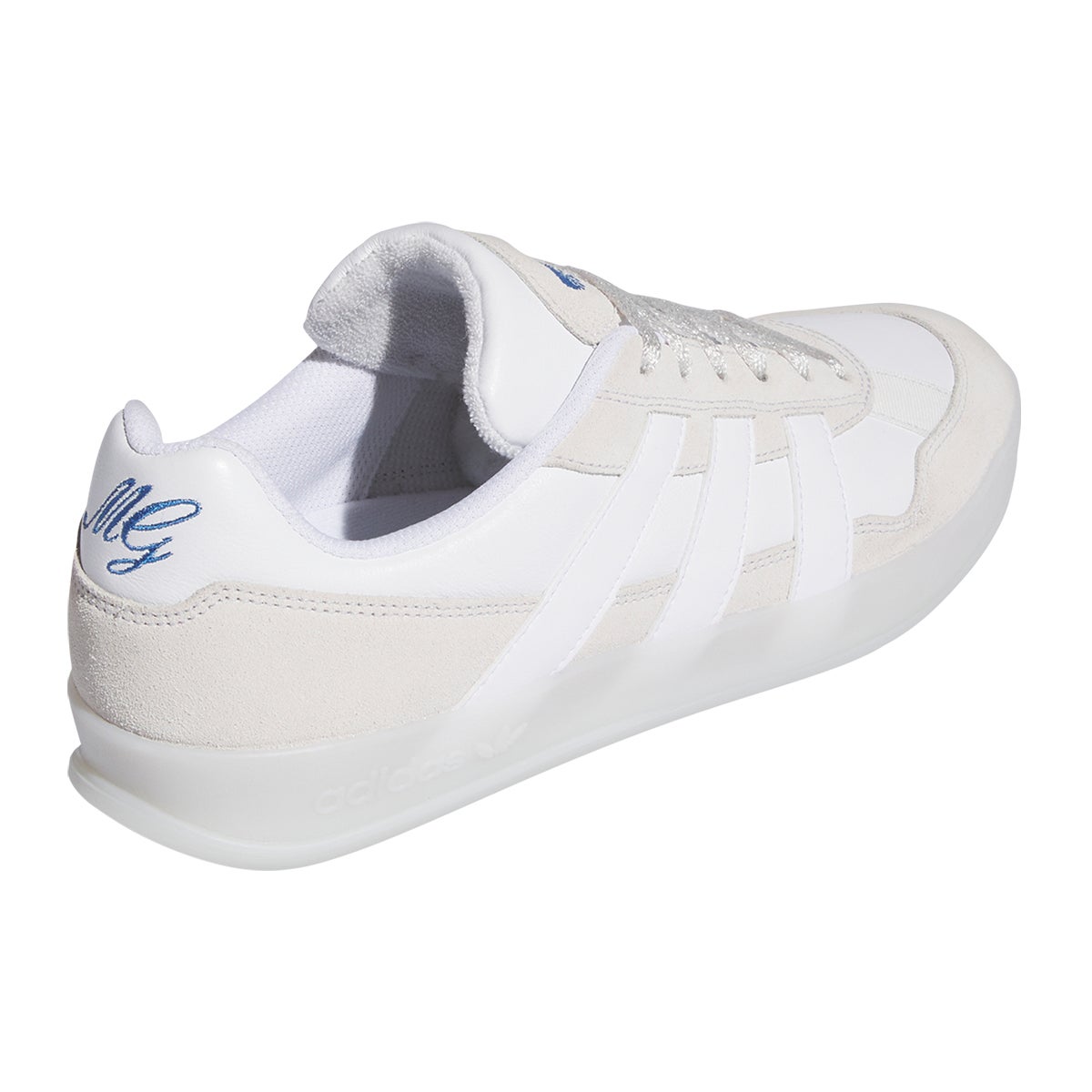 Adidas Aloha Super Shoe in Crystal/White/Bluebird | Boardertown