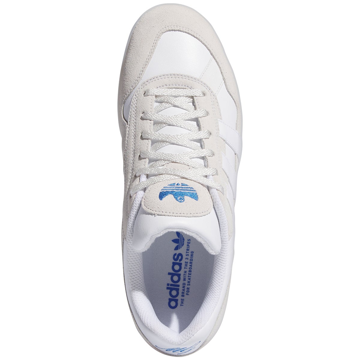 Adidas Aloha Super Shoe in Crystal/White/Bluebird | Boardertown