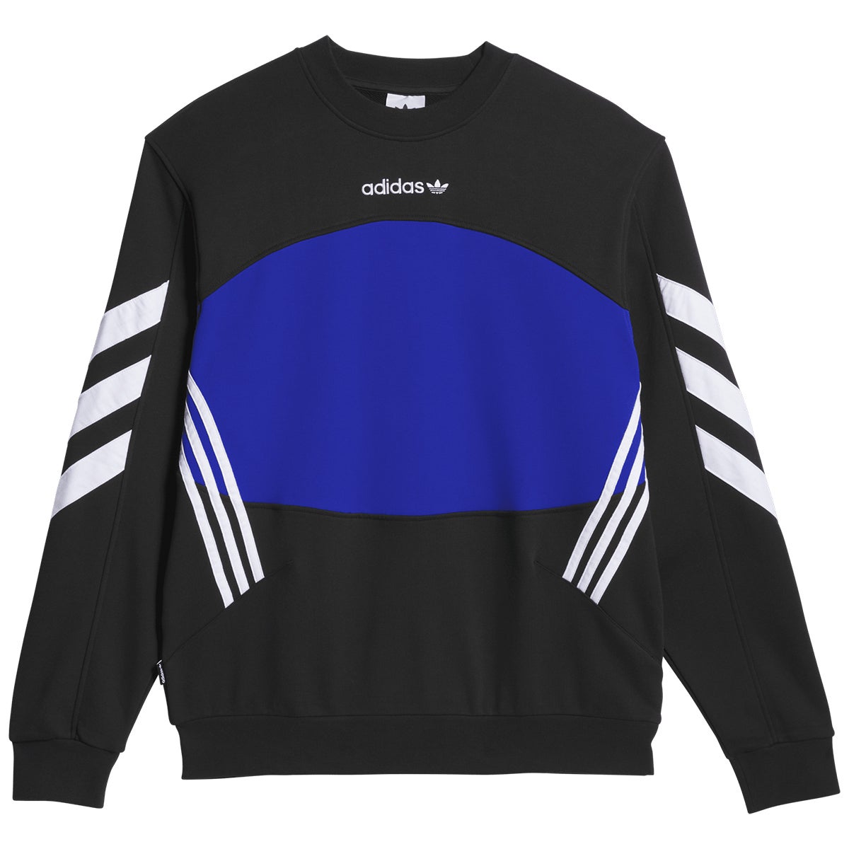 Adidas Pinnacle Sweater in Black Blue White Boardertown