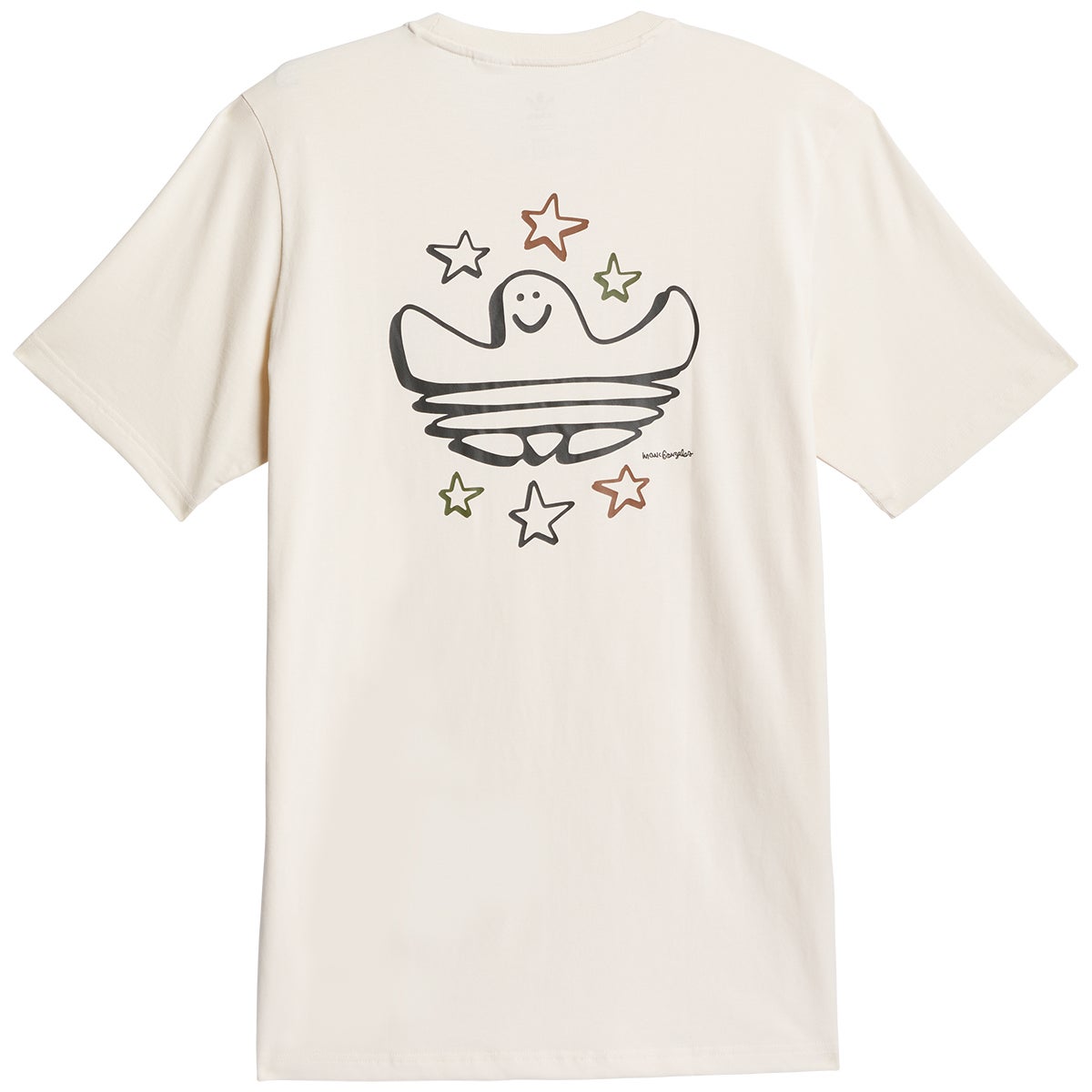 Adidas Shmoo G 1 Tee in White Multi Boardertown