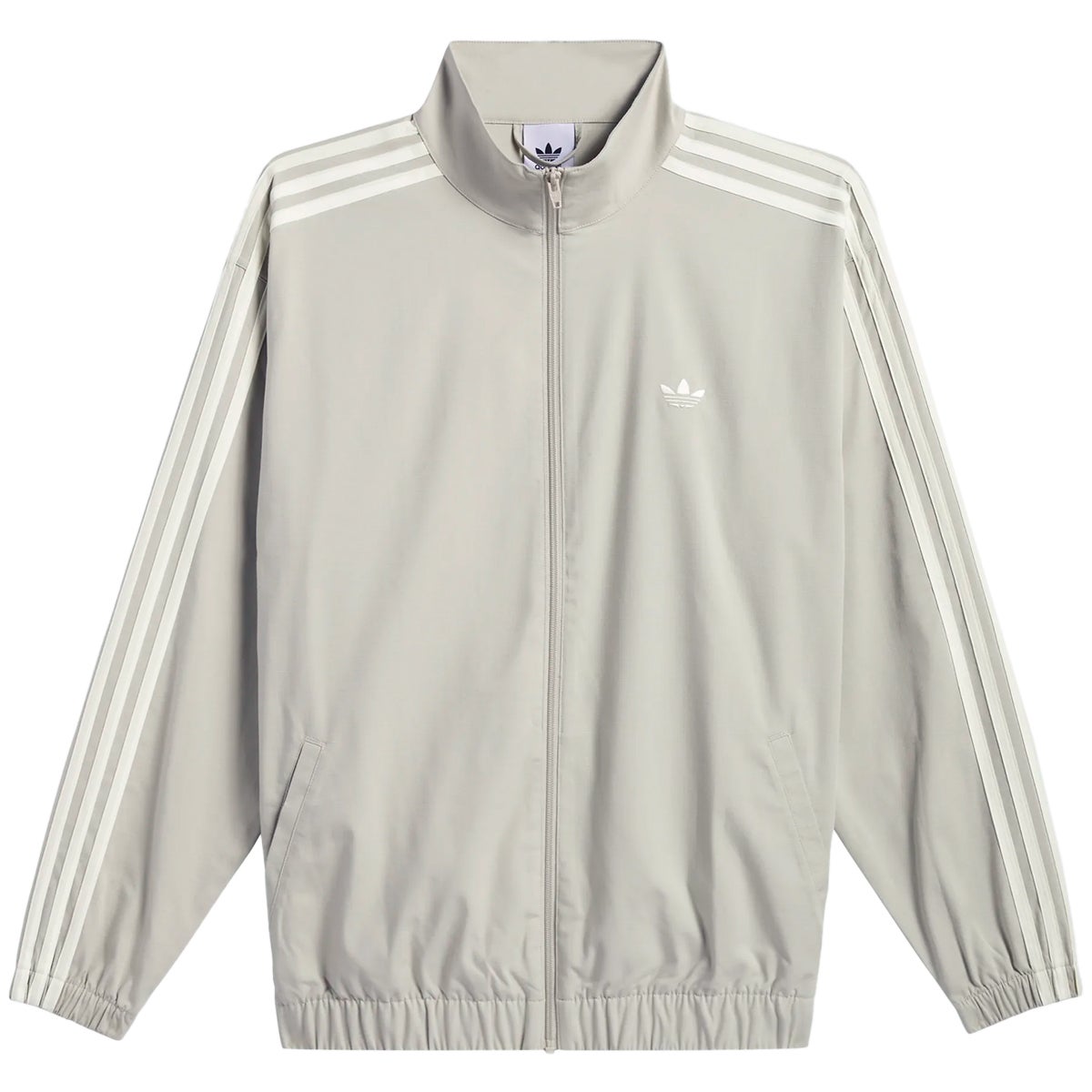 Adidas Superfire TK Jacket in Putty Grey Ivory Boardertown