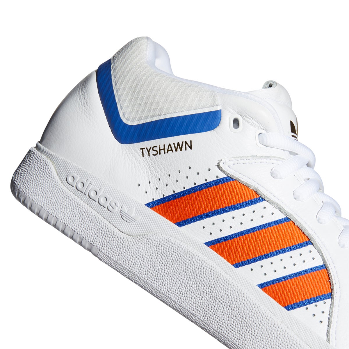 adidas tyshawn white blue