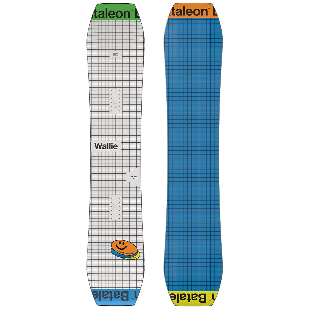 Bataleon Wallie Snowboard 2025 in Multi | Boardertown