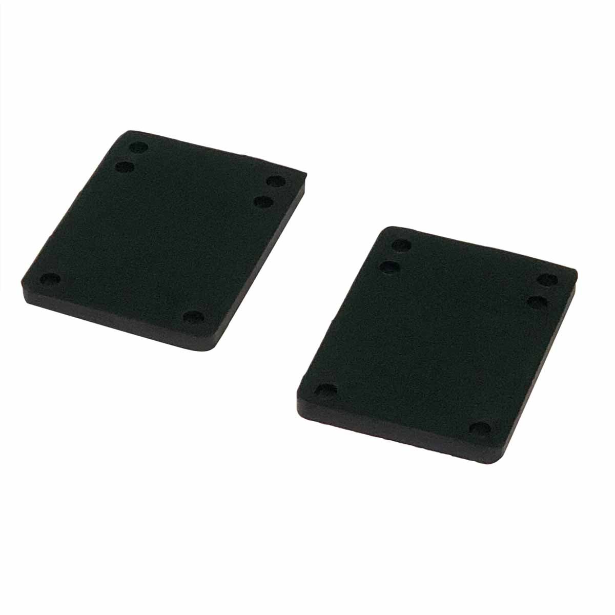 Boardertown Team Skateboard Riser Pads in Black | Boardertown