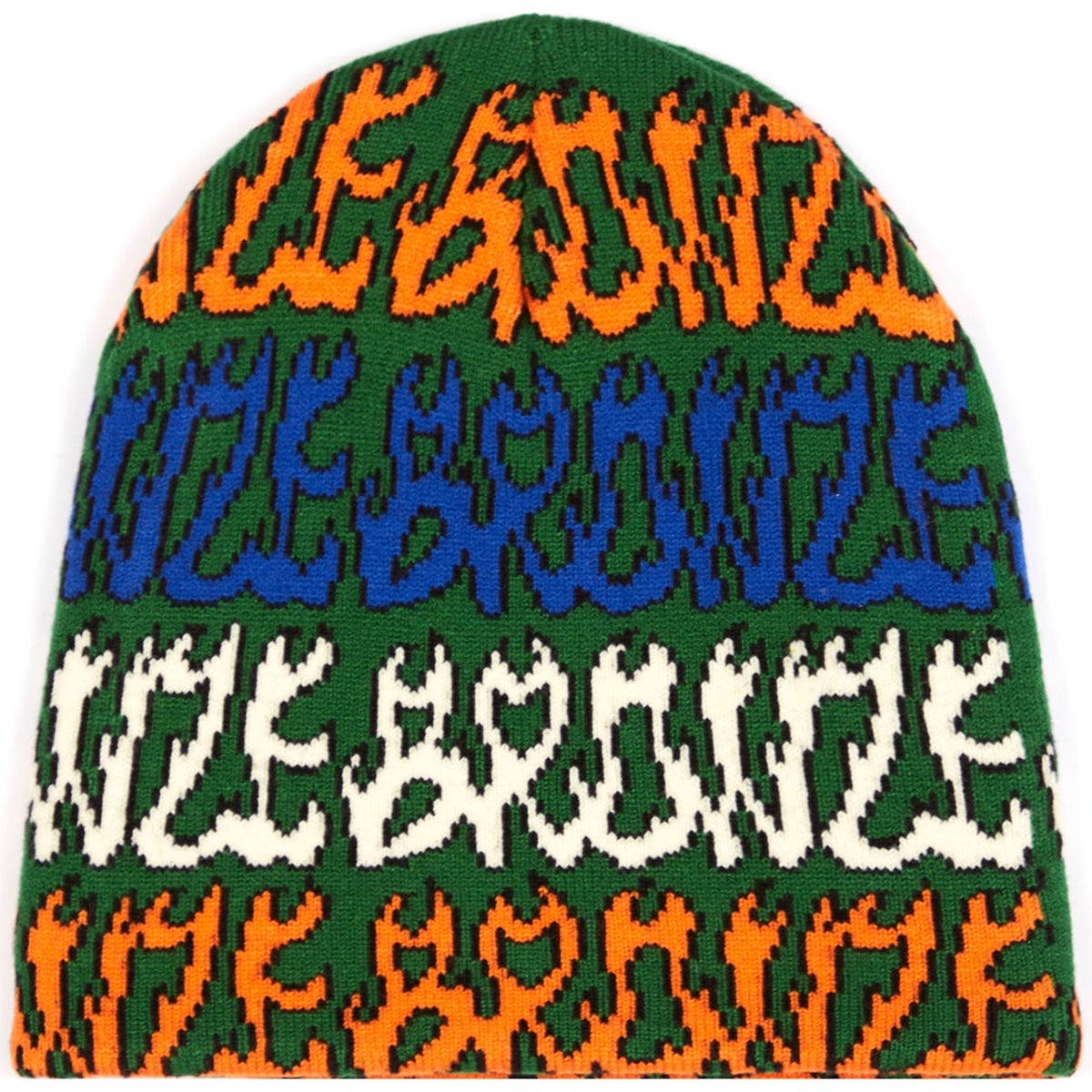 green flame beanie