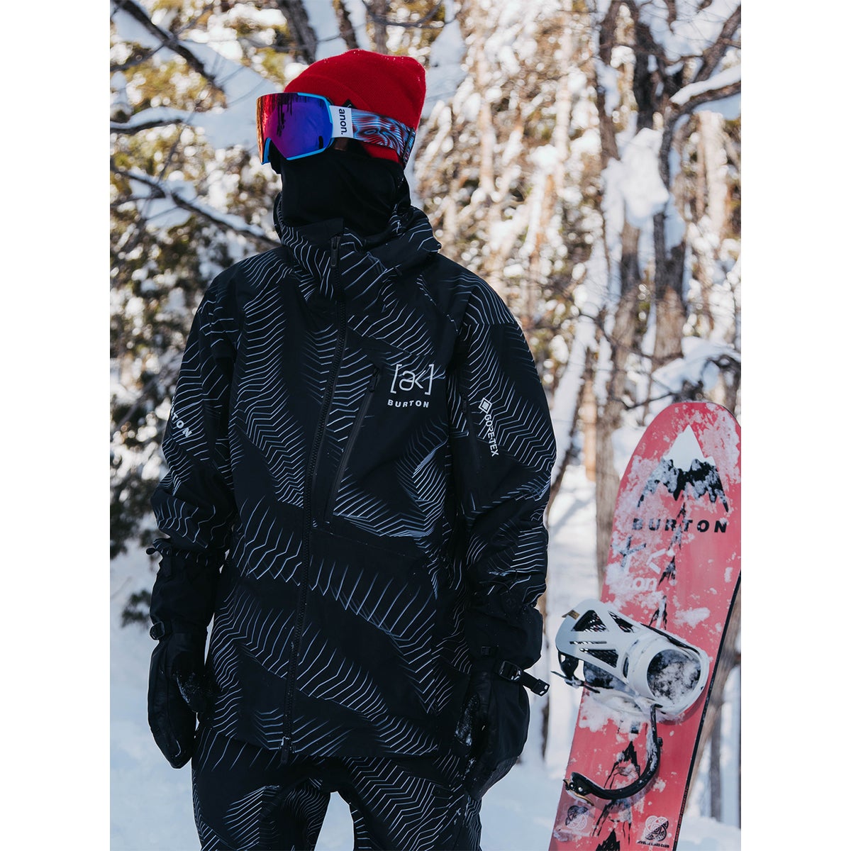 Burton ak Gore Tex Cyclic Jacket in Ridgeline Boardertown