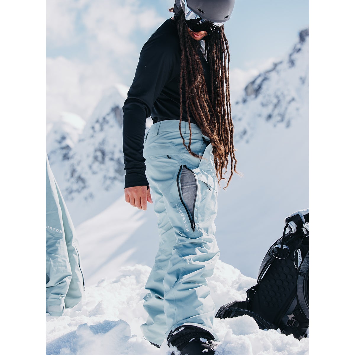 Burton ak Gore Tex Swash Pant in Petrol Green Boardertown