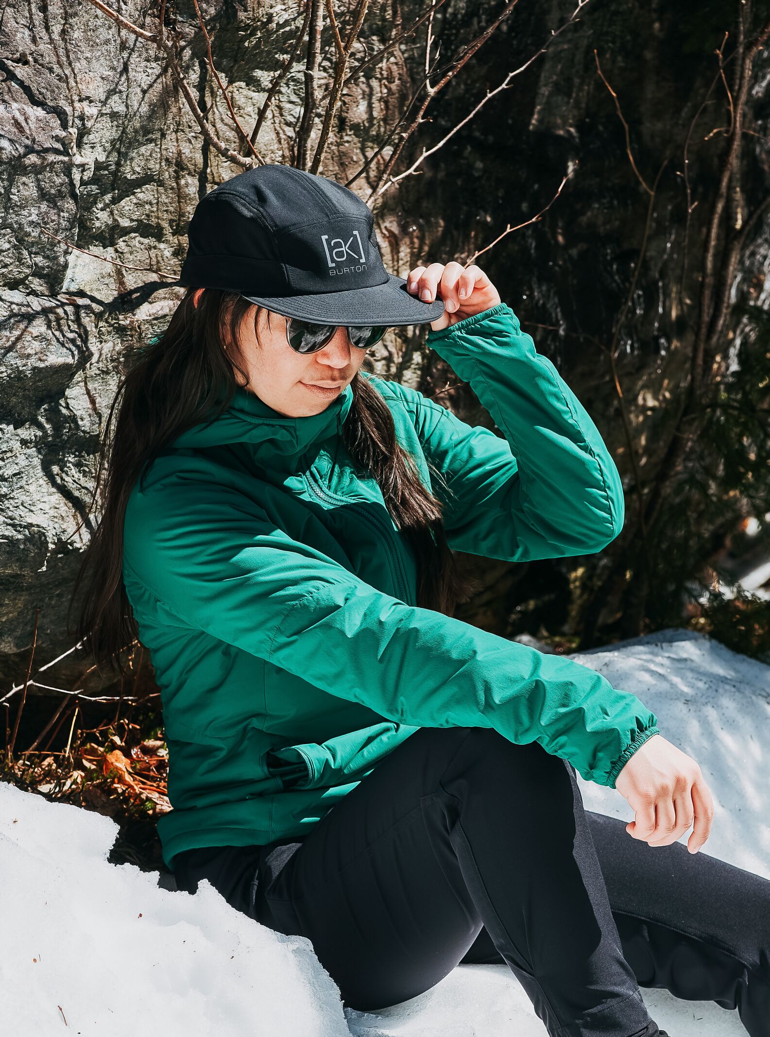 Burton ak Tour Hat in True Black Boardertown