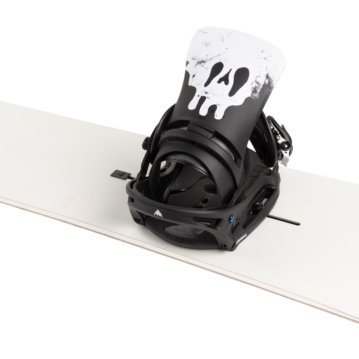 Burton Cartel X EST Snowboard Bindings in Black White Graphic