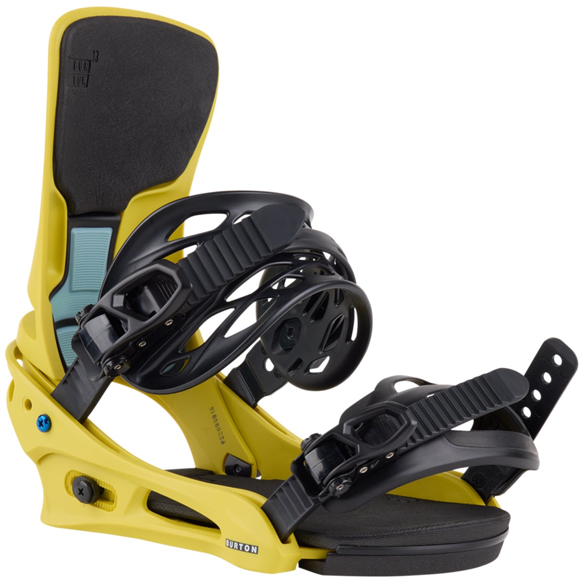 Burton Cartel X EST Snowboard Bindings in Sulfur Boardertown