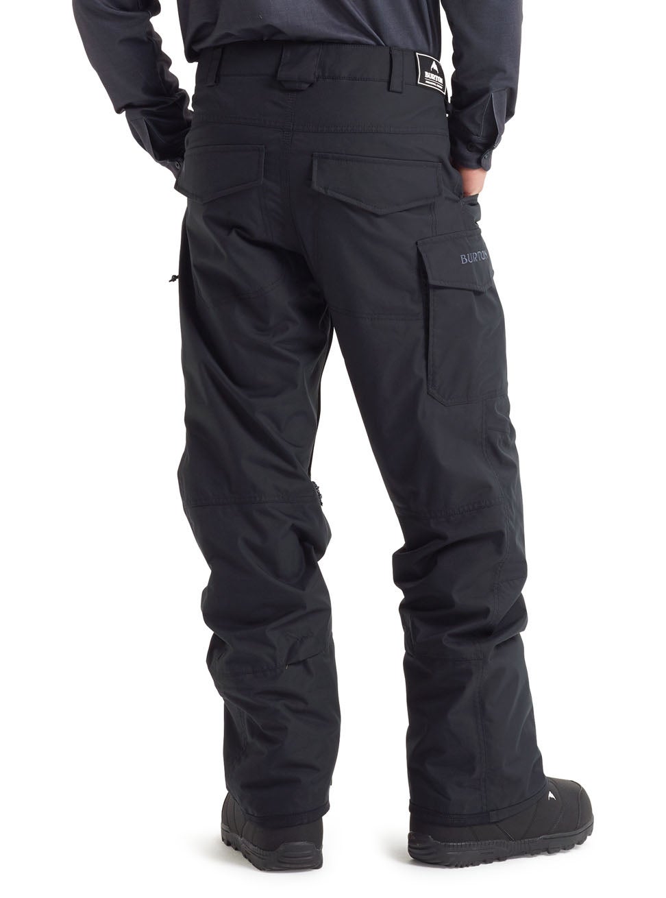 Burton Covert Pant in True Black Boardertown