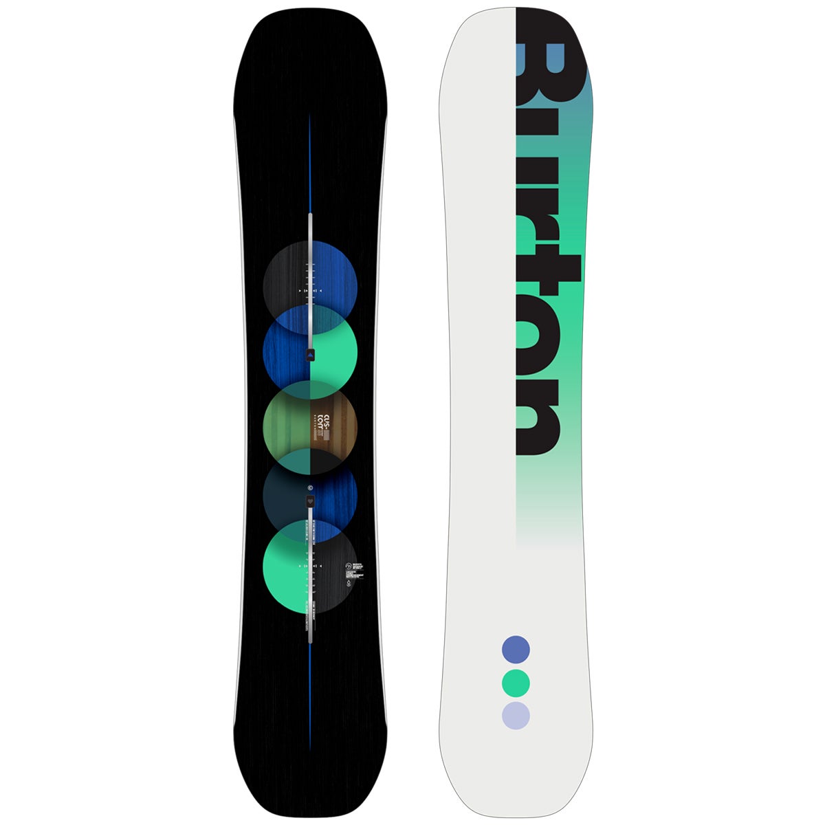 Burton Custom Flying V Snowboard 2025 in 150 Boardertown