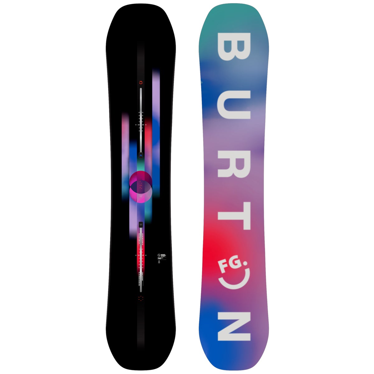 Burton Feelgood Flying V Snowboard 2025 in 146 Boardertown