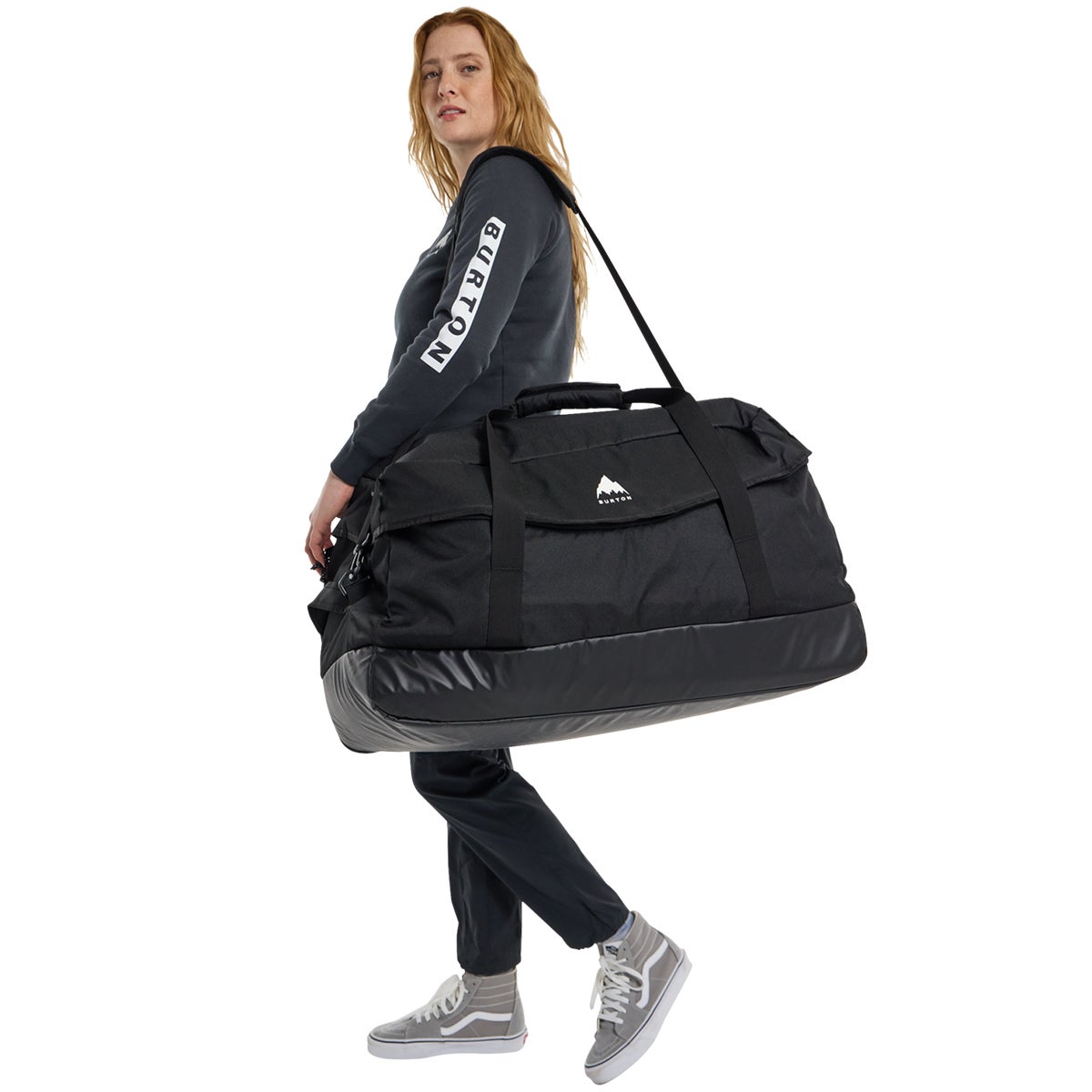 Burton Flight Attendant 90L Duffel Bag in True Black Boardertown