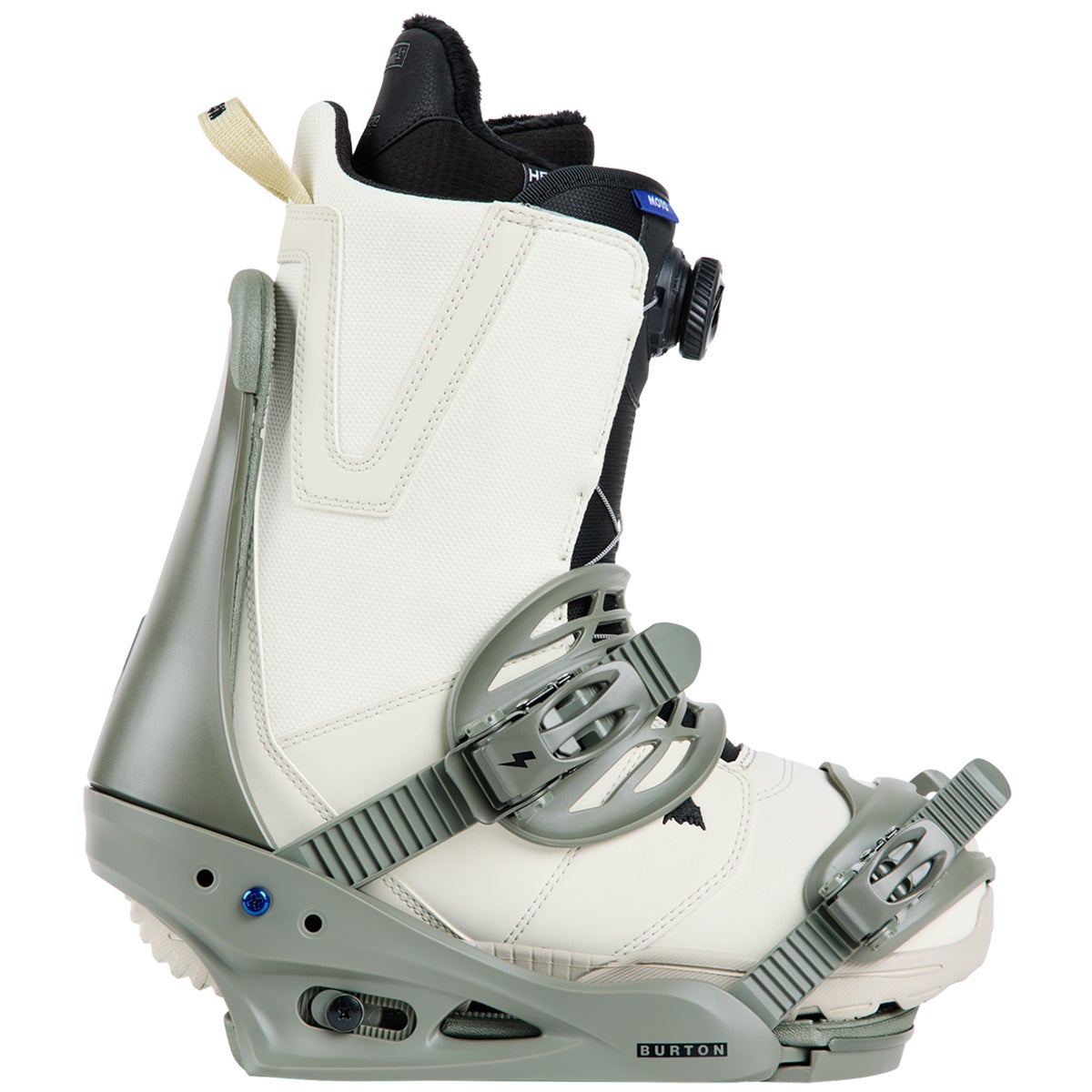 Burton Freestyle Re Flex Snowboard Bindings in Forest Moss