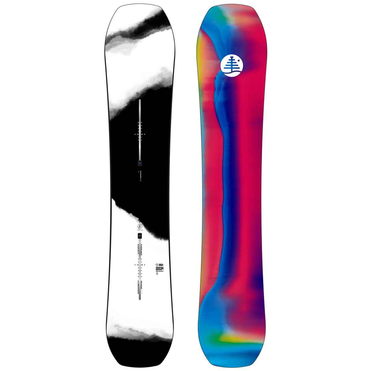 Burton FT Hometown Hero Snowboard 2025 in 148 Boardertown