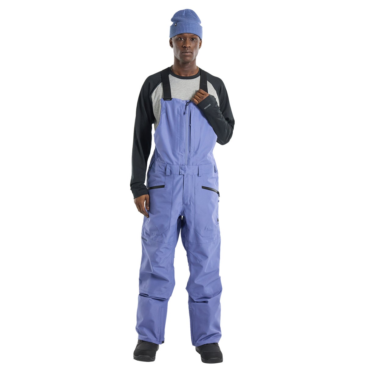 Burton Gore Tex Reserve 2L Bib Pant in Slate Blue Boardertown