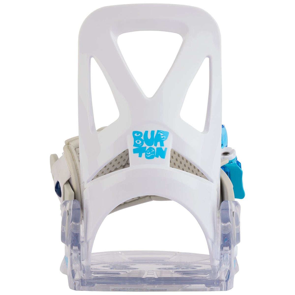 Burton Grom Disc Snowboard Bindings in White Boardertown