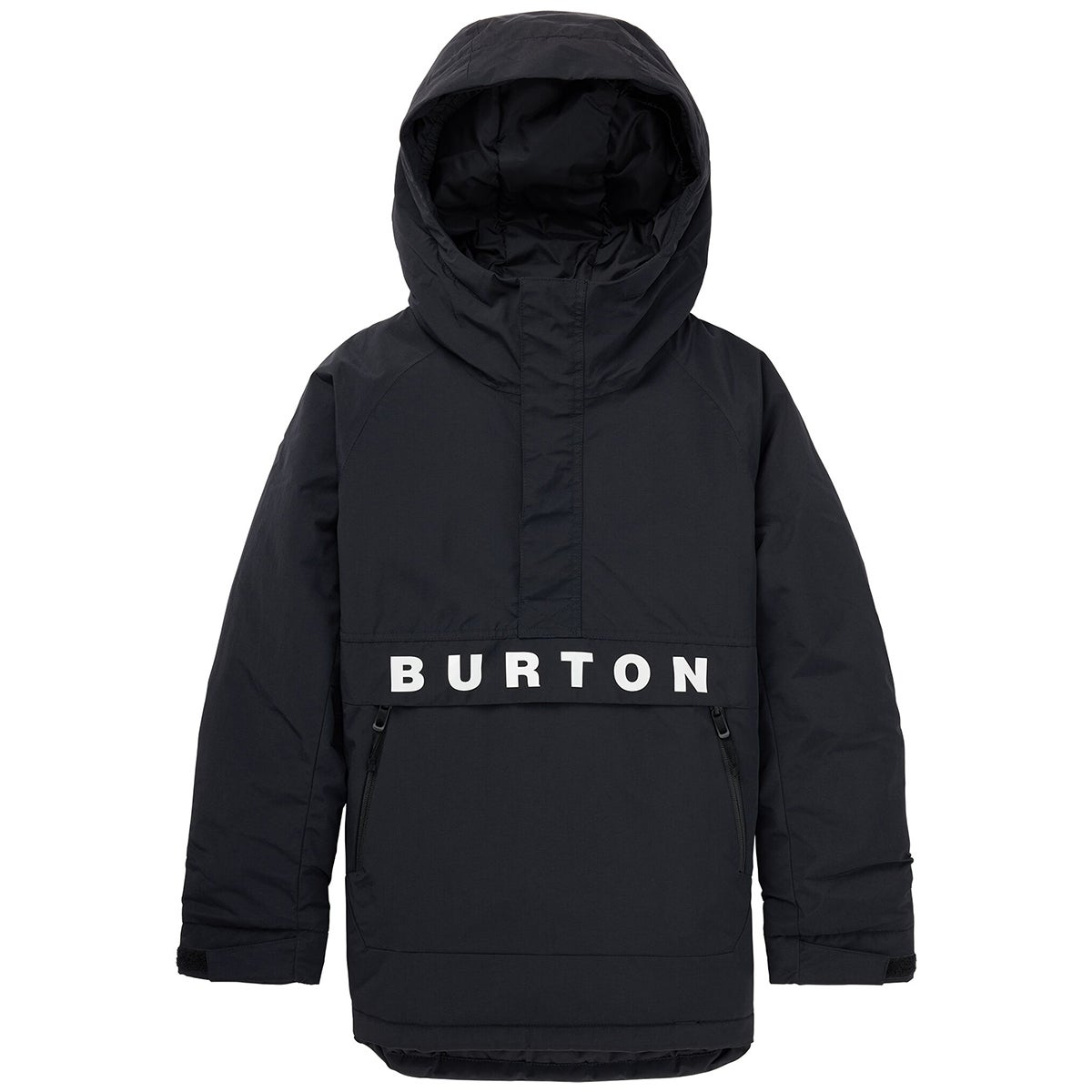 Burton Kids Frostner Anorak in True Black Boardertown