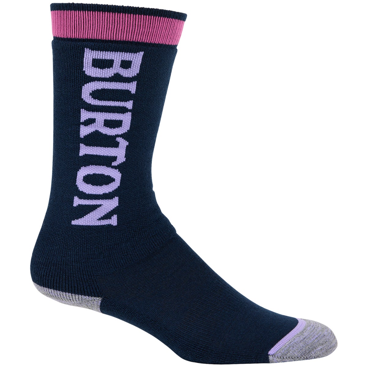 Burton Kids Weekend Midweight Snowboard Socks 2 Pack in Fuchsia