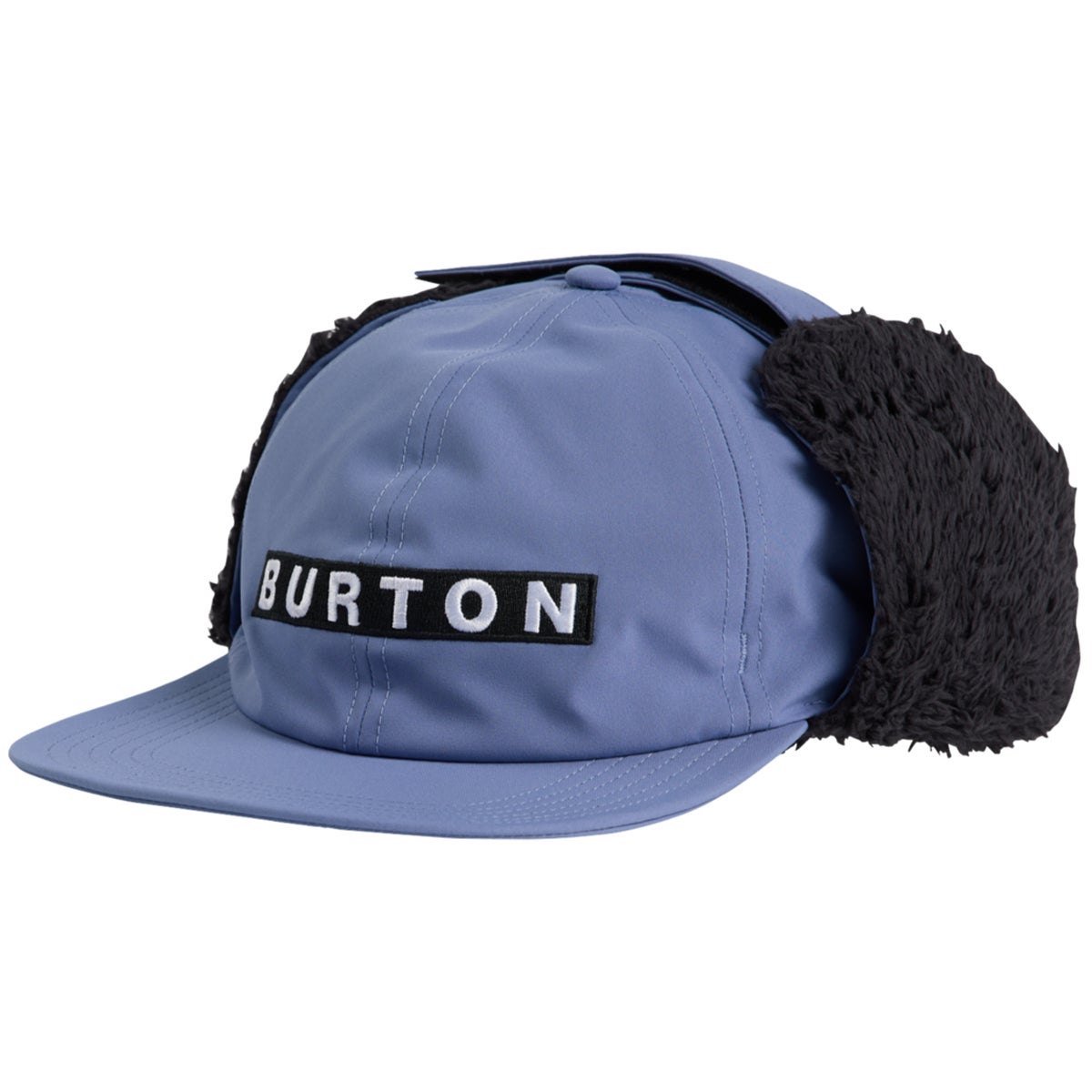 Burton Lunchlap Earflap Hat in Slate Blue Boardertown