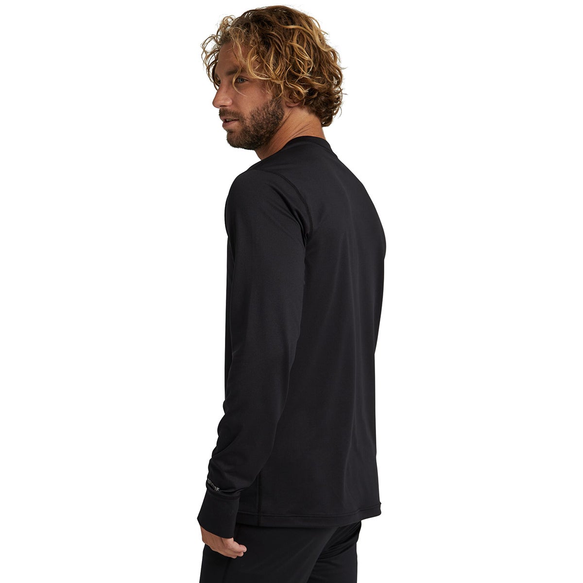 Burton Midweight Base Layer Crew in True Black Boardertown