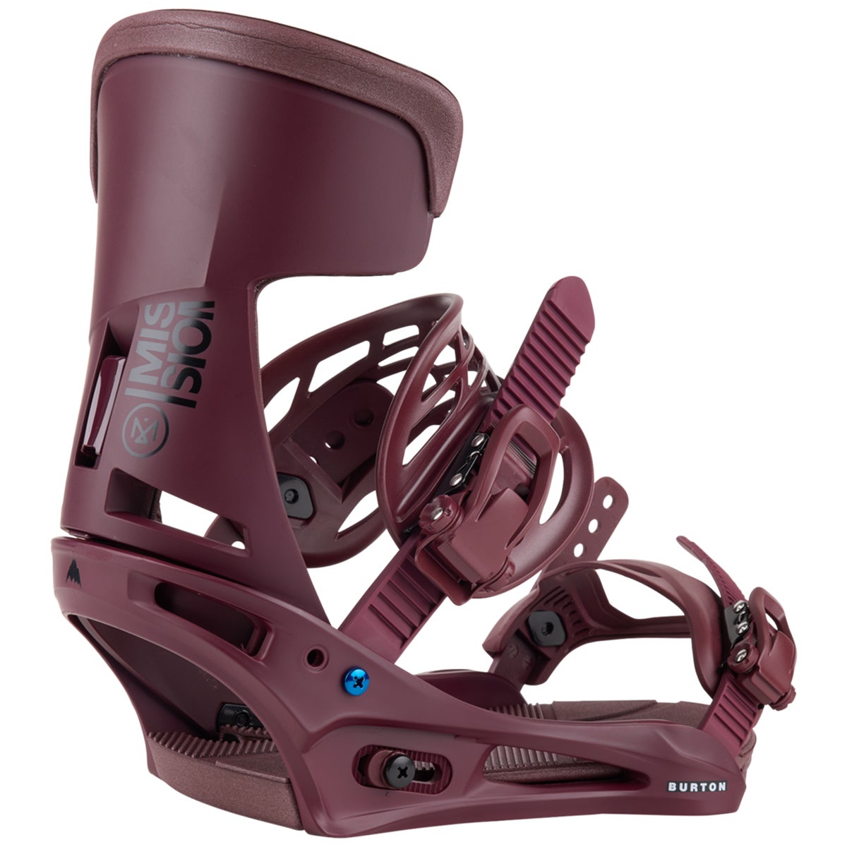 Burton Mission Re Flex Snowboard Bindings in Almandine Boardertown