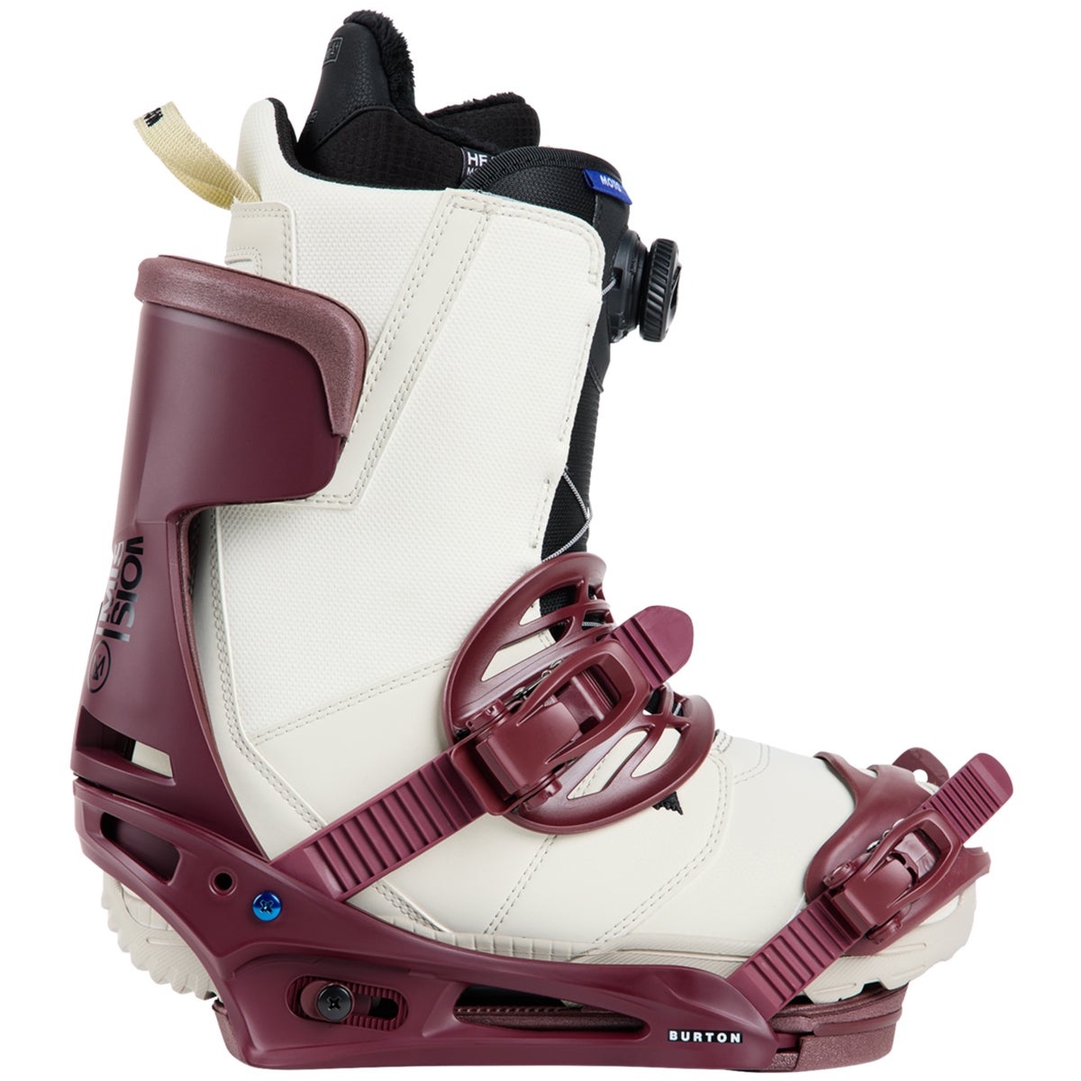 Burton Mission Re Flex Snowboard Bindings in Almandine Boardertown