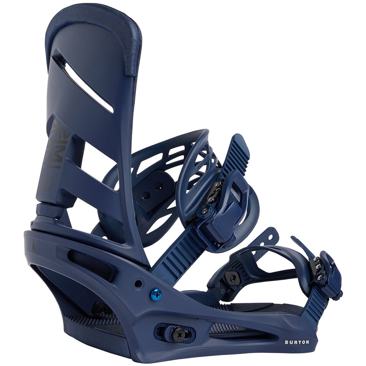 Burton Mission Re Flex Snowboard Bindings in Dress Blue Boardertown