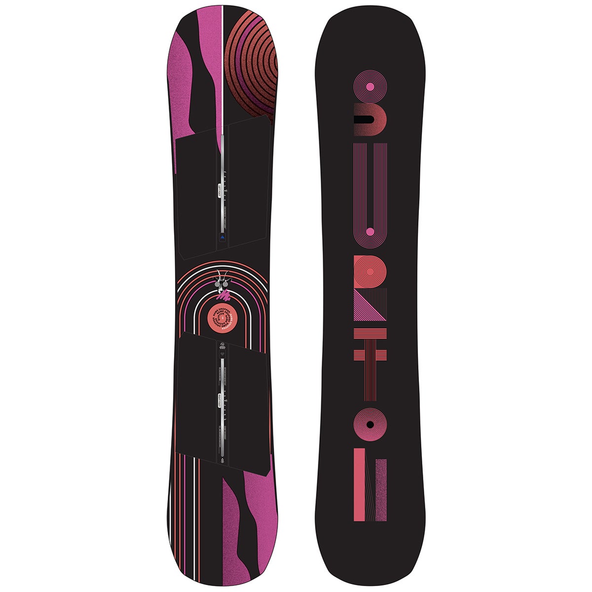 Burton Name Dropper Snowboard 2024 in 158 Boardertown