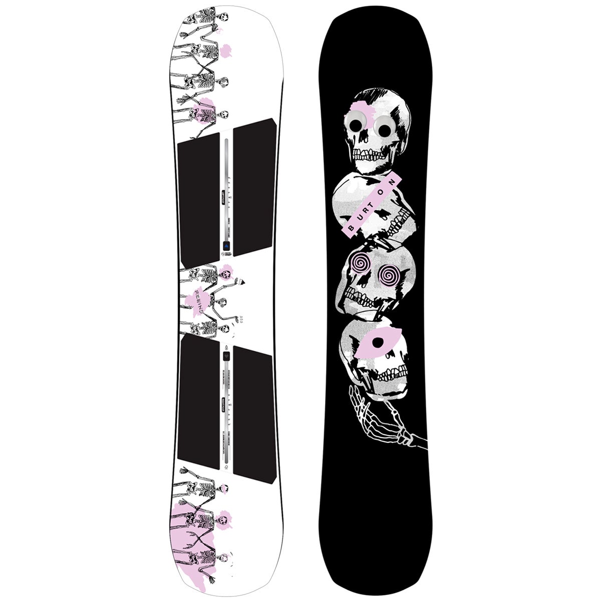 Burton Rewind Snowboard 2025 in 145 Boardertown