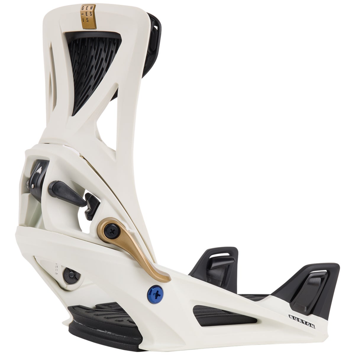 Burton Step On Genesis Snowboard Bindings in White Gold Boardertown