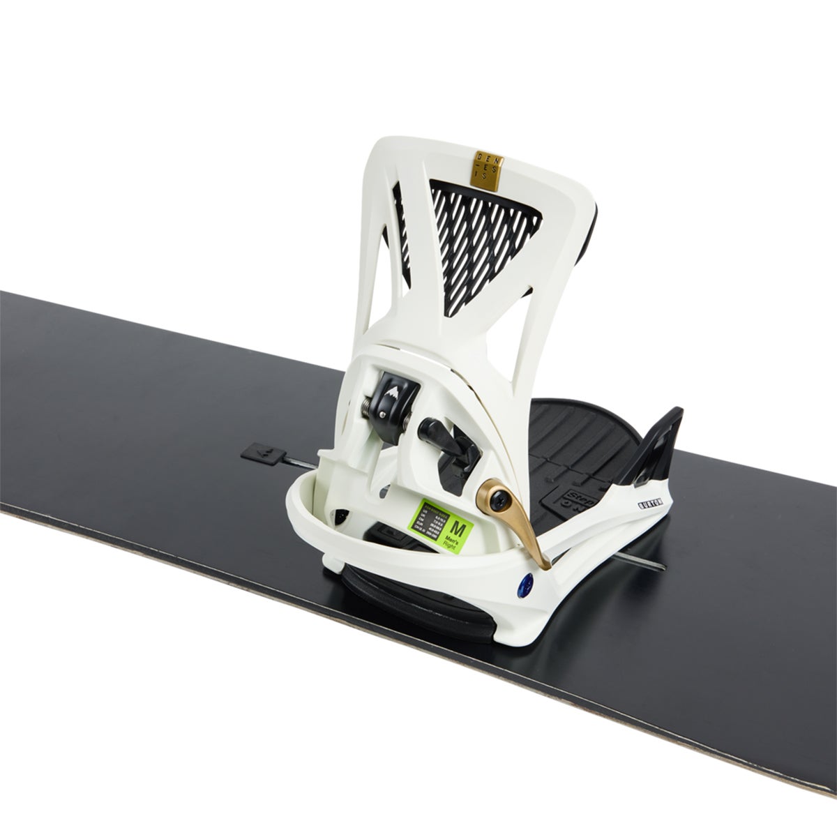 Burton Step On Genesis Snowboard Bindings in White Gold Boardertown