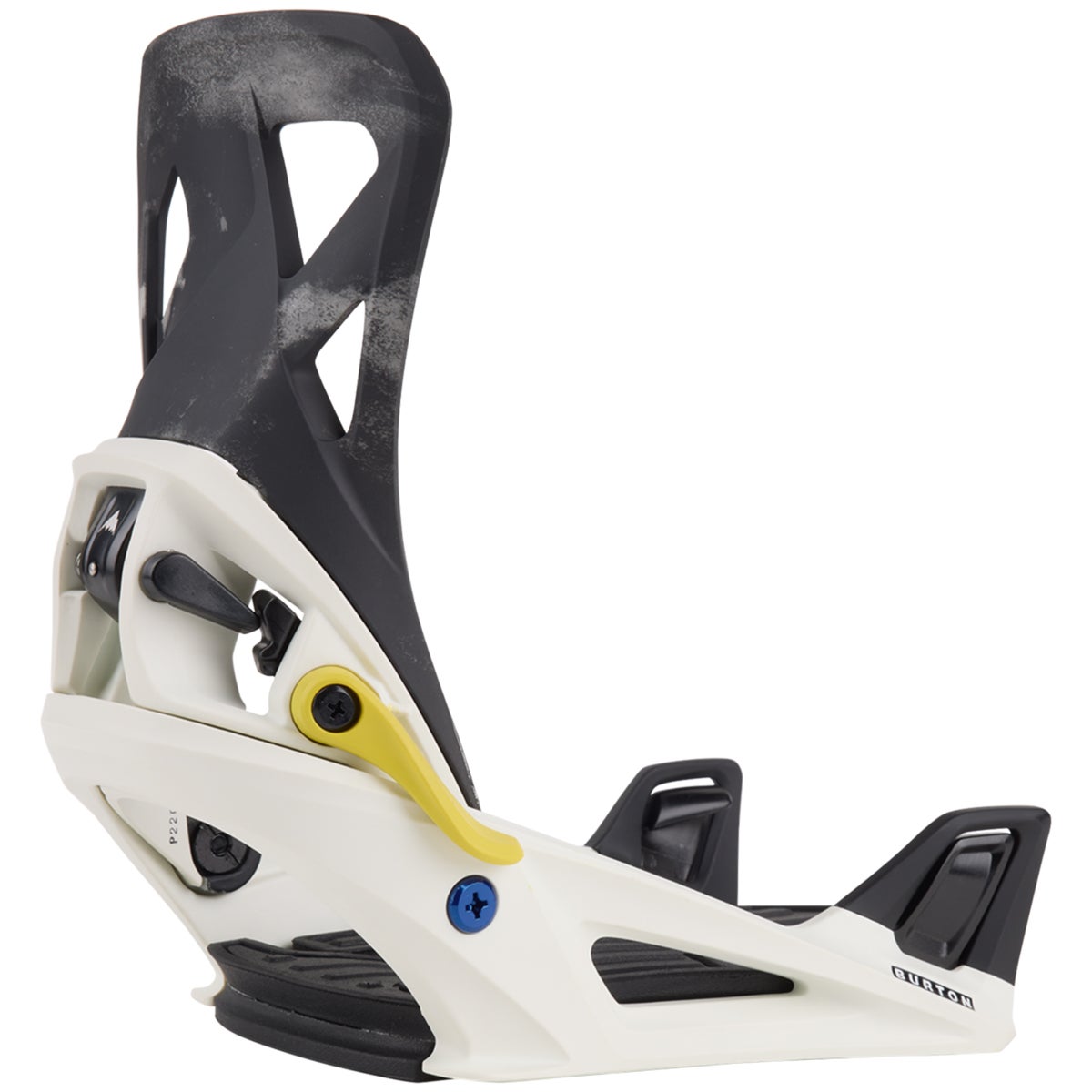 Burton Step On Re Flex Snowboard Bindings in White Graphic