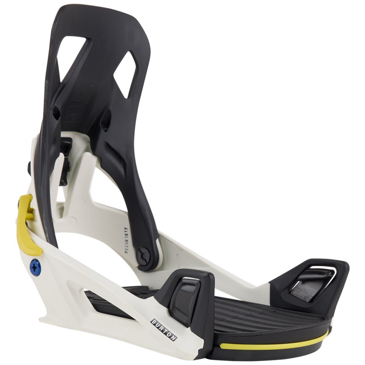 Burton Step On Re Flex Snowboard Bindings in White Graphic