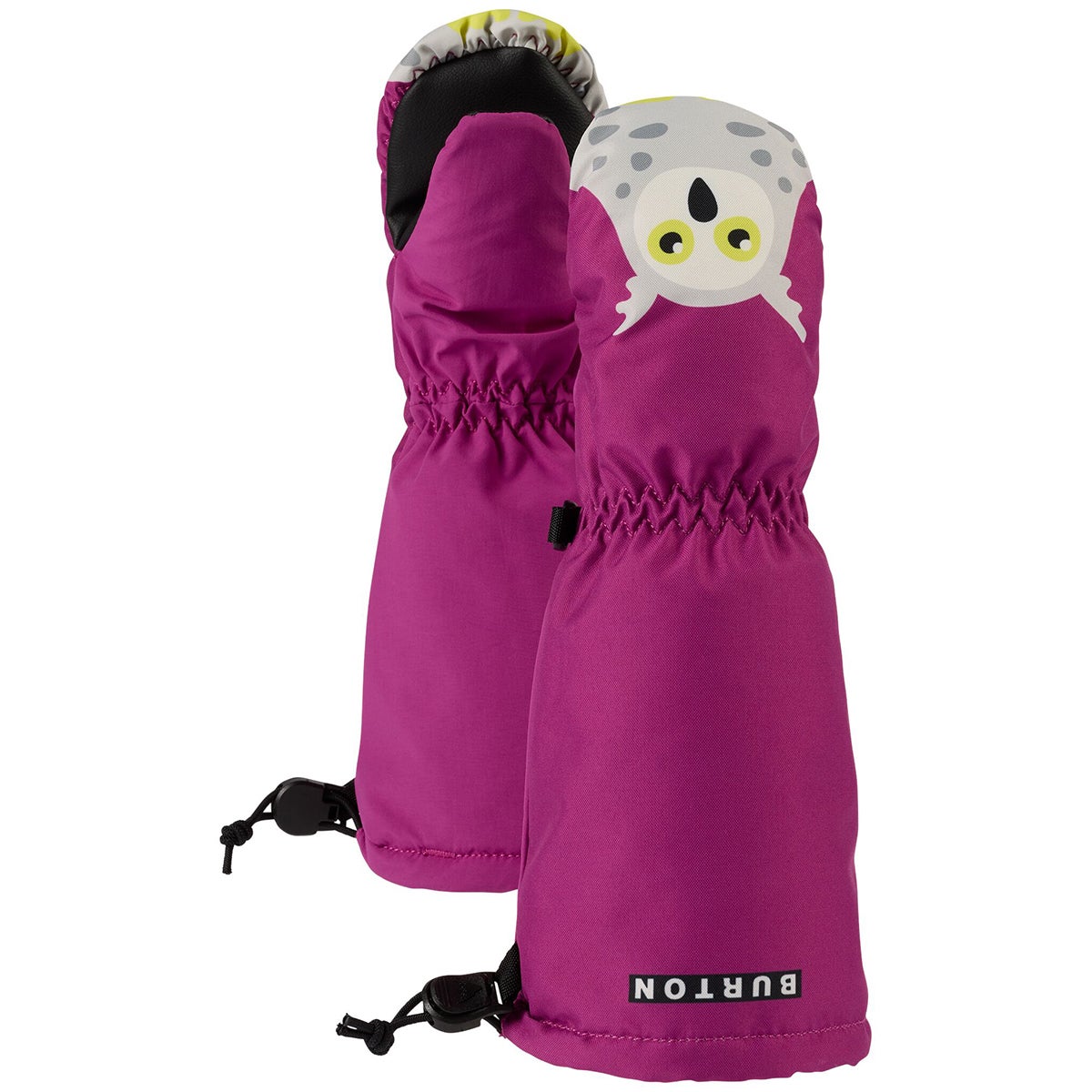 Burton Toddlers Grommitt Mittens in Owls Boardertown