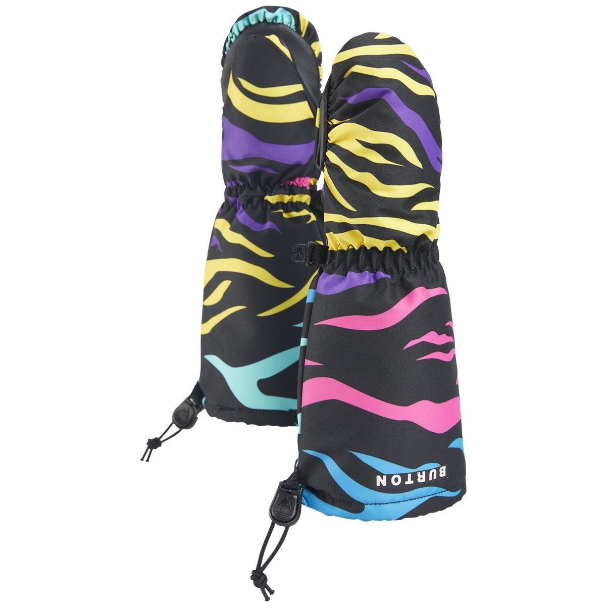 Burton Toddlers Grommitt Mittens in Safari Boardertown