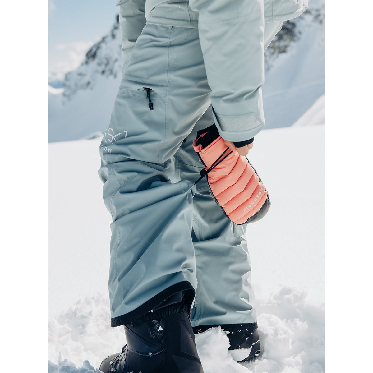 BURTON-W AK GORE SM INS PT REEF PINK - Snowboard trousers