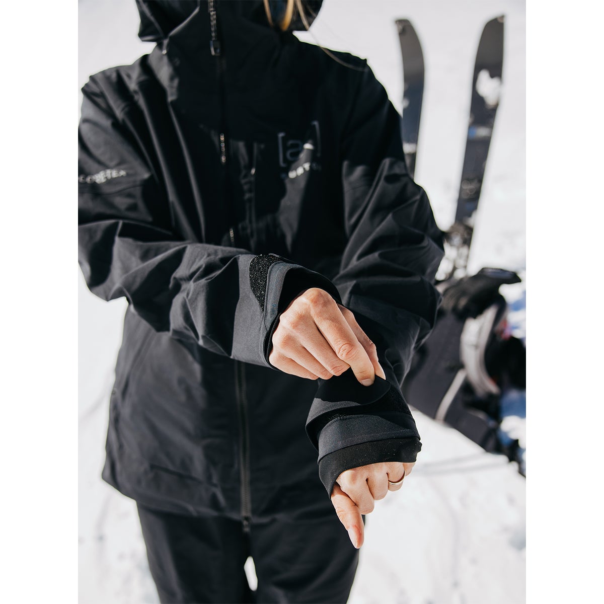 Burton black snowboard online jacket