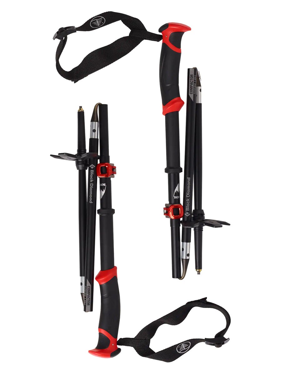 Burton x Black Diamond Compactor Poles