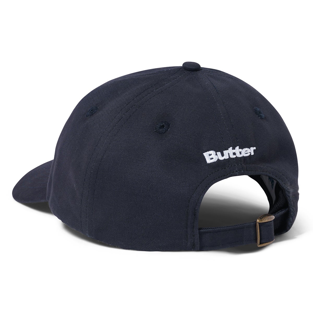 Butter Goods B Logo 6 Panel Cap in Navy | Boardertown