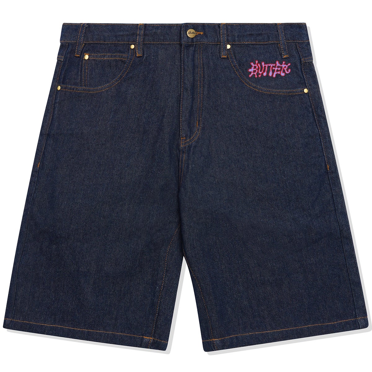 Butter Goods Ink Denim Short in Raw Indigo | Boardertown