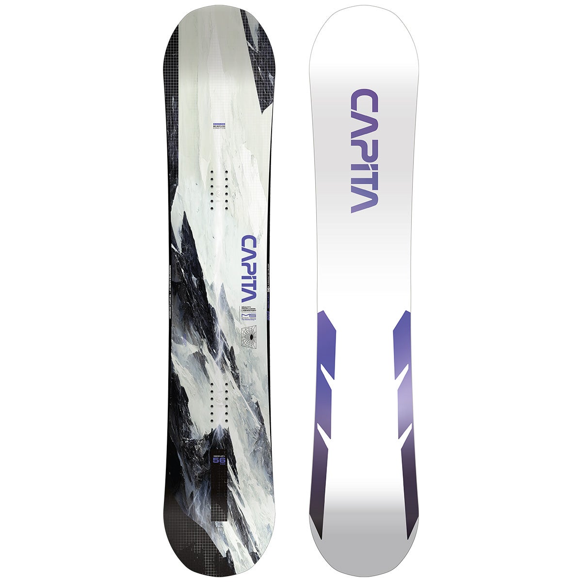 Capita Mercury Snowboard 2025 in 156W Boardertown