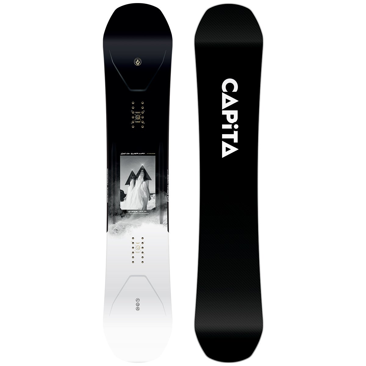 Capita Super DOA Snowboard 2024 in 154 Boardertown