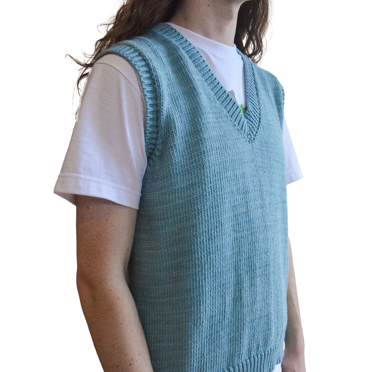 Hand Knit Vest 