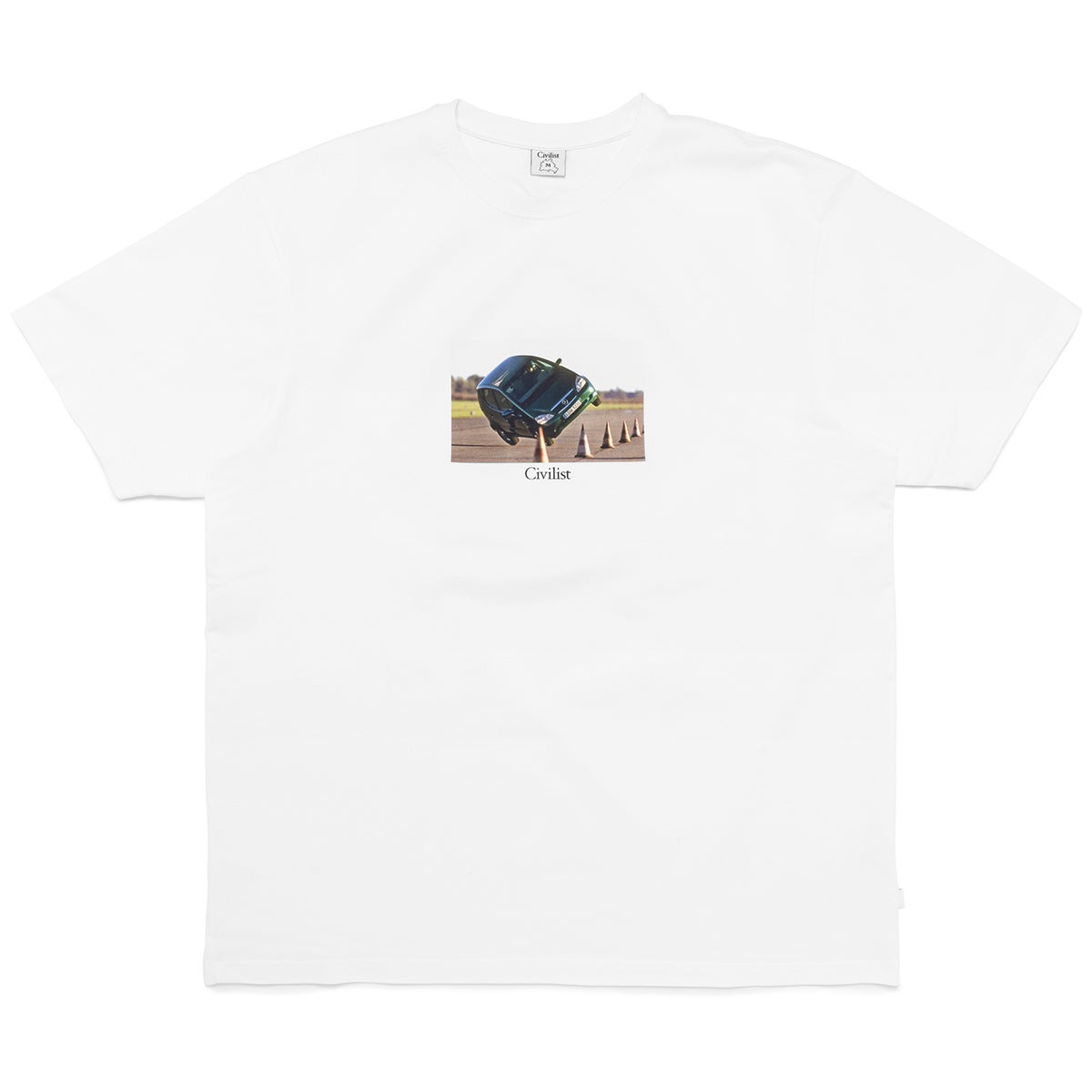 Civilist Elchtest Tee in White | Boardertown