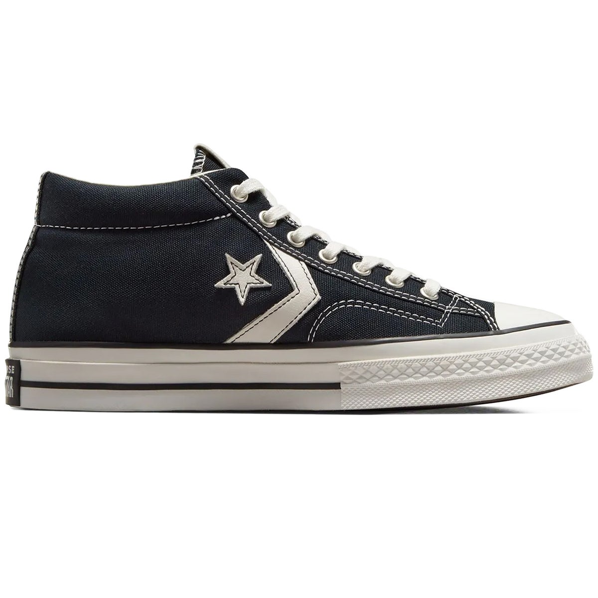 Converse Star Player 76 Shoe in Black/Vintage White/Egret | Boardertown