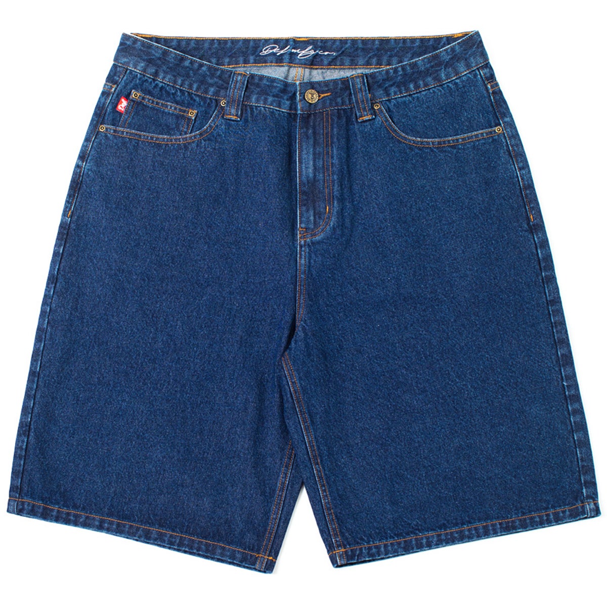 Def Safari Baggy Denim Jorts in Blue | Boardertown