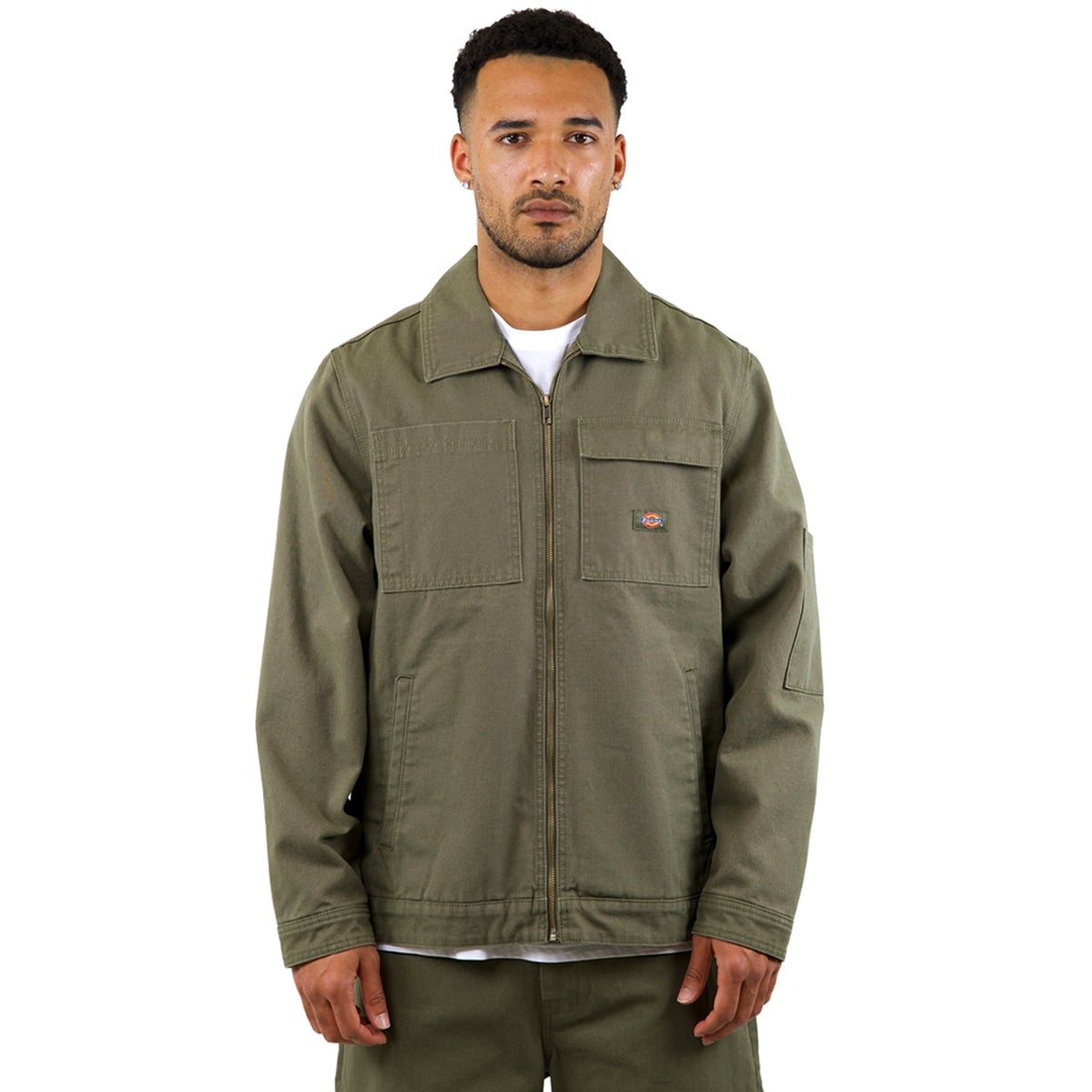 Khaki canvas jacket best sale