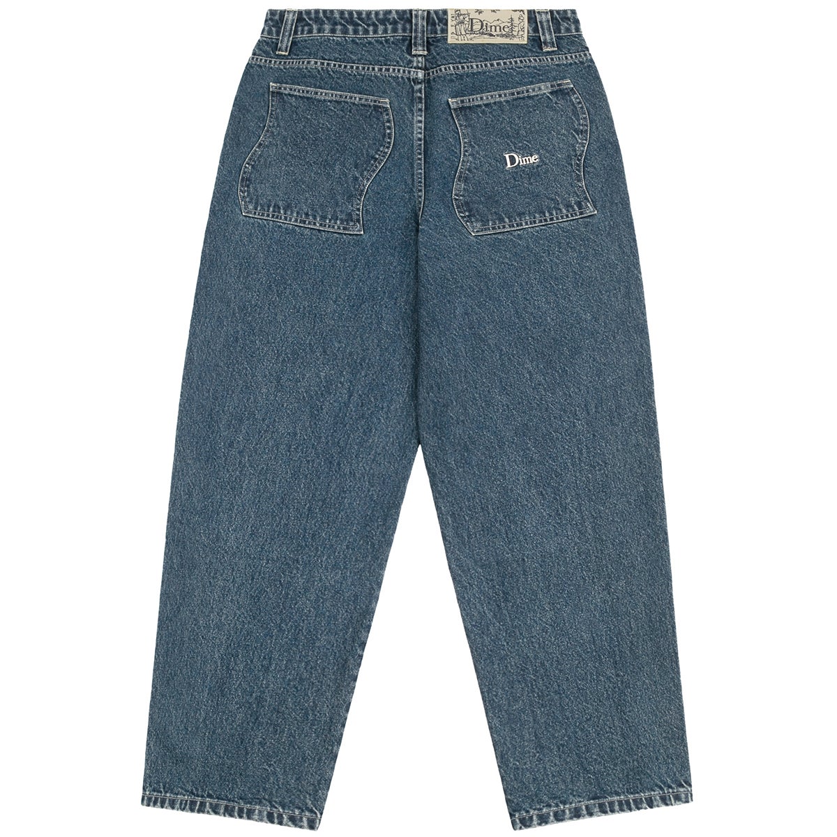 Dime Baggy Denim Pants in Blue | Boardertown